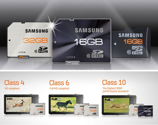 Odolné SDHC karty Samsung